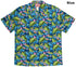 Green Honu Turtles Men's Hawaiian Shirt